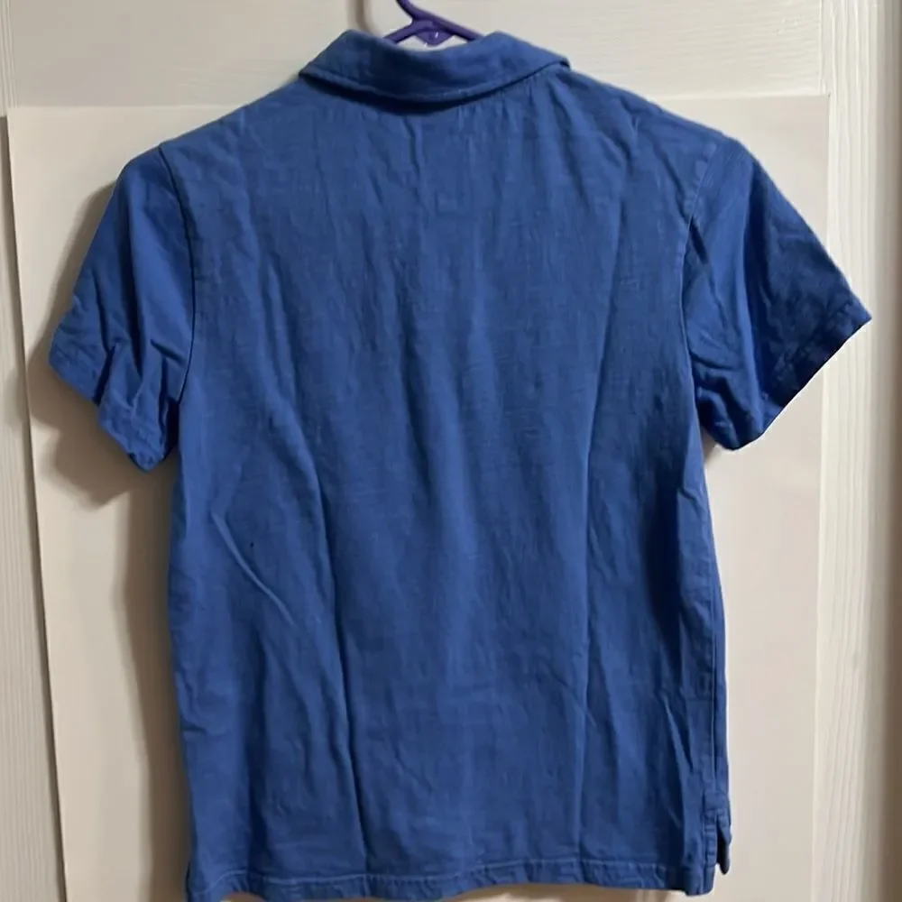 Gymboree size youth boys Large (10/12) light blue polo.